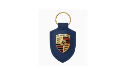 Porsche crest keyring – Blue